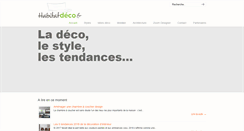Desktop Screenshot of habitat-deco.fr